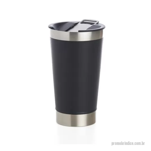 Copo térmico personalizado - Copo Térmico 500ml com Abridor Personalizado: Bebidas na Temperatura Ideal em Qualquer Lugar  Apresentamos o Copo Térmico 500ml com Abridor Personalizado, a solução perfeita para quem busca praticidade, estilo e bebidas na temperatura ideal em qualquer lugar. Ideal para o dia a dia, viagens, eventos ou como um brinde especial, este copo térmico combina funcionalidade e design moderno.  Características Material de alta qualidade: Inox com acabamento liso, garantindo durabilidade e resistência. Capacidade ideal: 500ml, perfeito para manter suas bebidas quentes ou frias por mais tempo. Livre de BPA: Material seguro para a saúde, livre de substâncias nocivas. Tampa com abridor: Praticidade extra para abrir garrafas, ideal para churrascos, festas e eventos ao ar livre. Design moderno e elegante: Ideal para o uso diário, viagens ou como um brinde sofisticado. Personalização exclusiva: Adicione sua marca, logo, nome ou mensagem e transforme o copo térmico em um brinde útil e memorável para se