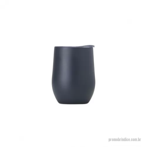 Copo térmico personalizado - Copo térmico compacto de 300ml, ideal para manter bebidas na temperatura ideal por mais tempo. Personalizado com logo, perfeito para brindes promocionais.