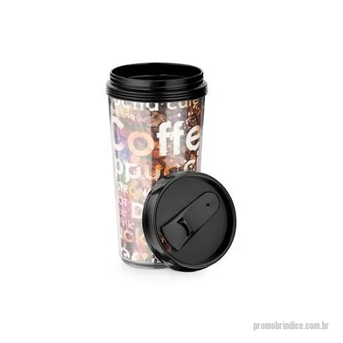 Copo térmico personalizado - Copo personalizado especial para viagens em tamanho grande é o brinde personalizado que agrada grande parte do público que o recebe.
