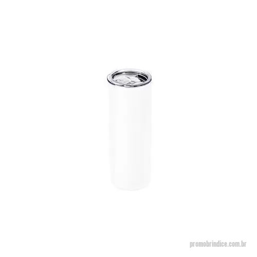 Copo térmico personalizado - Copo térmico em inox com capacidade para até 600 ml. Conta com estrutura de parede dupla e tampa plástica com anel de vedação interno e protetor deslizante para o bocal, o que permite conservar a temperatura de bebidas por mais tempo. Altura : 21,1 c