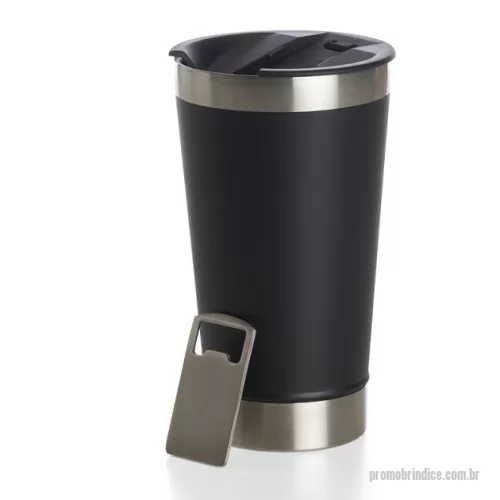 Copo térmico personalizado - Copo Térmico 500ml com Abridor