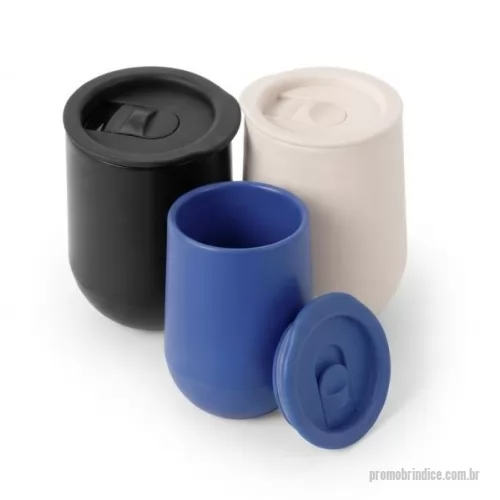 Copo térmico personalizado - Copo Térmico em PP com Tampa e capacidade de 420ml