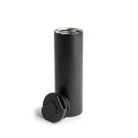 Copo térmico em inox de 500?ml com parede dupla e isolamento a vácuo, ideal para manter suas bebidas quentes ou frias por horas. A base em borracha antideslizante garante estabilidade em superfícies lisas, enquanto a tampa rosqueável com abertura de bocal oferece vedação segura e praticidade ao beber. Seu design elegante e acabamento polido fazem deste copo uma excelente escolha para escritório, viagens ou uso diário.  Capacidade: 500?ml  Altura: 17,2?cm  Diâmetro externo: 8,9?cm  Circunferência: 28,2?cm  Área para gravação: 12,5?cm x 6,3?cm  Peso aproximado: 294?g