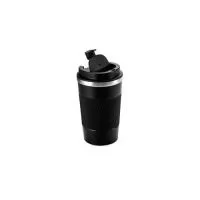Copo térmico em inox 304 com pintura eletrostática, base antiderrapante e capacidade máxima de 350 ml. Possui estrutura de parede dupla e vedação a vácuo, permitindo a conservação da temperatura de líquidos por mais tempo. Conta ainda com tampa rosqu