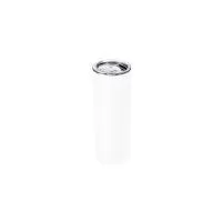 Copo térmico em inox com capacidade para até 600 ml. Conta com estrutura de parede dupla e tampa plástica com anel de vedação interno e protetor deslizante para o bocal, o que permite conservar a temperatura de bebidas por mais tempo. Altura : 21,1 c