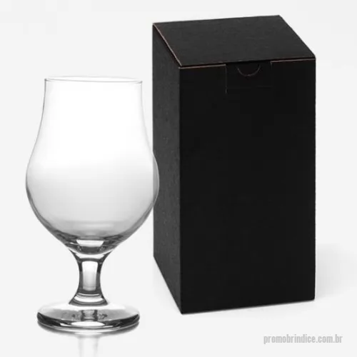 Copo vidro personalizado - Copo de vidro para Cerveja/Drinks. Capacidade: 400ml  Embalagem ; Caixa Preta