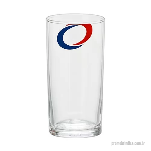 Copo vidro personalizado - Copo Long Drink Cylinder 300ml
