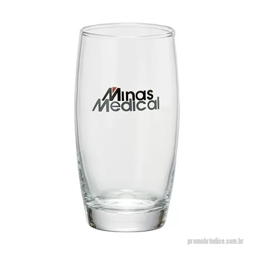 Copo vidro personalizado - Copo Long Drink Oca 410ml
