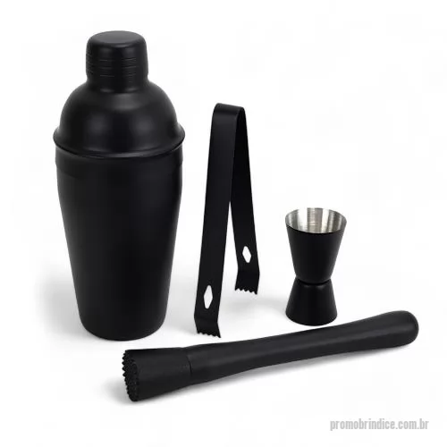 Coqueteleira personalizada - Coqueteleira 4 peças Personalizada