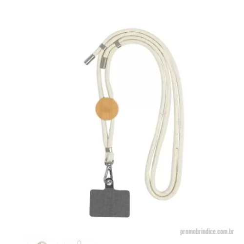 Cordão de Pescoço personalizado - Cordao De Pescoco Para Celular Em Algodao Reciclado