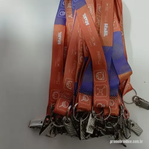 Cordão para crachá personalizado - Cordão para cracha, varias cores e varios tamanhos...