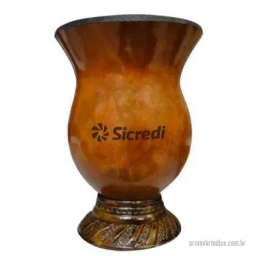 Cuia para chimarrão personalizada - Cuia Simples Feita em Porongo.