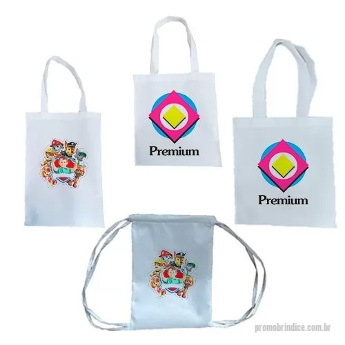 Ecobag personalizado - Sacolas algodão, pet ou TNT em vários tamanhos e materiais primas para sua escolha pequenas quantidades com entrega até em 24 hs