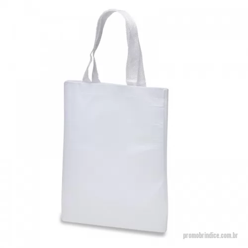 Ecobag personalizado - Sacola sublimática em lona pet. OBS.: PODE HAVER VARIAÇÃO DE TONALIDADE DEVIDO O MATERIAL POSSUIR ORIGEM RECICLÁVEL.  Altura :  41 cm  Largura :  32,5 cm  Profundidade :  9,5 cm  Comprimento :  Alça: 22 cm  Medidas aproximadas para gravação (CxL):  37,5 cm X 29 cm  Peso aproximado (g):  53