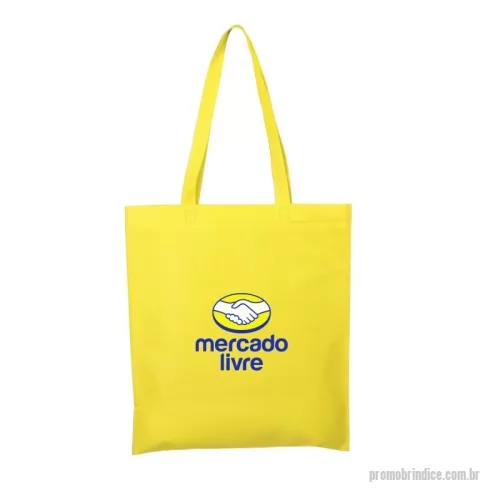 Ecobag personalizado - Sacola TNT 100gr, alça inteira de 60cm.