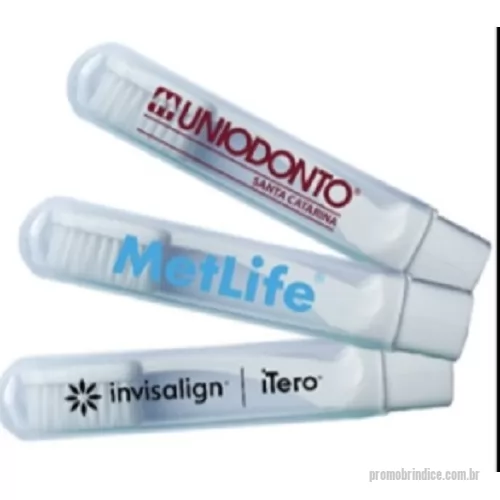 Escova de dentes personalizada - Escova Dental para Brinde