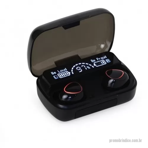 Fone de Ouvido Bluetooth personalizado - Fone de Ouvido Bluetooth Personalizado FN5048 com sua logomarca. 20 anos ajudando a cotar Brindes Promocionais com várias empresas num único clique. Fone de ouvido bluetooth com comandos touch e case carregador. Com display de bateria e fechamento magnético, o case pode ser utilizado também como um power bank de baixa capacidade para emergências . Material plástico. Acompanham 2 pares de eartips em diferentes tamanhos e cabo USB.Fone de ouvido bluetooth com comandos touch e case carregador. Com display de bateria e fechamento magnético, o case pode ser utilizado também como um power bank de baixa capacidade para emergências . Material plástico. Acompanham 2 pares de eartips em diferentes tamanhos e cabo USB.Fone de Ouvido Bluetooth Personalizado, 153998, Seven Promotion Brindes Corporativos. Clique e Cote no Portal PromoBríndice!