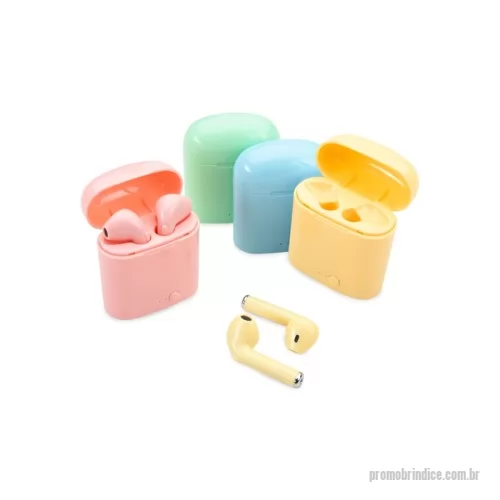 Fone de Ouvido Bluetooth personalizado - Fone de Ouvido Bluetooth Personalizado
