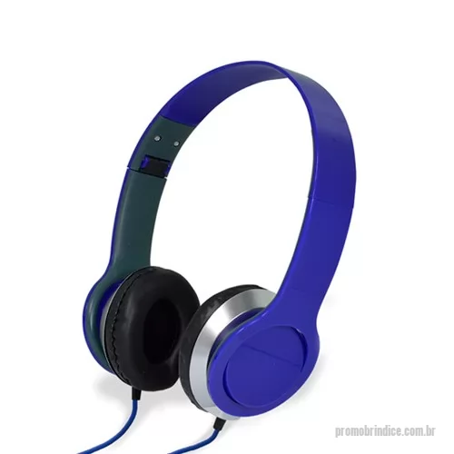 Fone de ouvido personalizado - Disponível em 4 opções de cores e com ótima área para inserção de marca, o headfone estéreo para brindes personalizados é leve e resistente, injetado em ABS e com encaixe P2. Brinde ideal para ações de marketing em feiras e eventos, o headfone estére