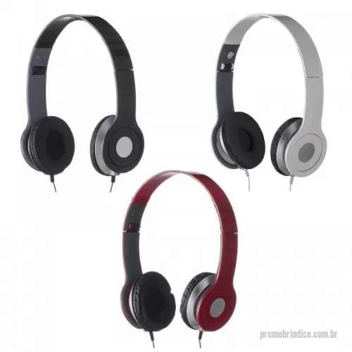 Fone de ouvido personalizado - Fone de ouvido estéreo articulável, protetor em couro sintético com espuma e material plástico inteiro colorido com detalhes prata. Headfone de hastes com altura regulável e entrada P2. Compatível com Iphone, Ipad, Ipod, aparelhos de celular, tablets, mp3, mp4 e etc.