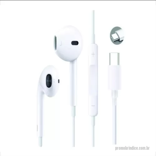 Fone de ouvido personalizado - Fone de Ouvido USB-C Personalizado
