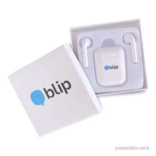 Fone de ouvido personalizado - Fone i12 da marca TWS, inclui um par de fones sem fio bluetooth, controle touch, estojo de carregamento, cabo USB e manual de instruções. Compatível para Android e IOS. Estojo e caixa personalizada.