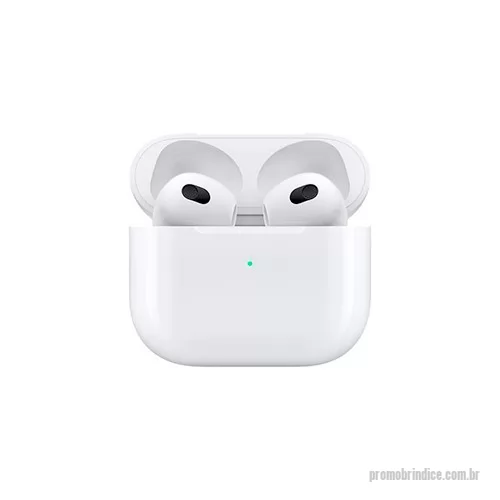 Fone de ouvido personalizado - Fone de ouvido é sempre uma excelente opção de brinde para uma ação promocional ou evento corporativo. Esse modelo oferece um alto grau de liberdade e é ideal para quem deseja se desvincular totalmente dos fios, permitindo uma bateria de 5 horas de duração do fone e mais 15 horas do estojo. Conte com microfone embutido e controles de volume e reprodução, que facilitam o controle das suas músicas e chamadas telefônicas. Possui botões de controle touch que proporcionam facilidade e praticidade durante o uso. Você poderá ajustar o volume, pausar ou trocar de música e atender chamadas sem precisar tirar o smartphone do bolso.. Você pode personalizar conosco sua marca impressa em serigrafia ou impressão digital. O fone de ouvido customizado está disponível na cor branca, a partir de 10 unidades.
