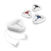Fone de ouvido com cabo de 1,25 m com ligação stereo 3,5 mm. Fornecido em caixa de PS/ABS. Caixa: 60 x 64 x 16 mm