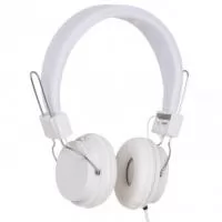 Headfone estéreo com microfone, material em plástico resistente com haste revestida de espuma e alças ajustáveis com fone giratório. Microfone acoplado em suporte no cabo, botão para play/pause e no modo ligação serve para atender chamadas. Entrada P2, capacidade de potência 50mW, impedância 32 ohms a 1 kHz, sensibilidade 108 dB/mW/, frequência de resposta 12-22 000 Hz.