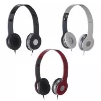 Fone de ouvido estéreo articulável, protetor em couro sintético com espuma e material plástico inteiro colorido com detalhes prata. Headfone de hastes com altura regulável, entrada P2, frequência 20 Hz - 20 kHz, sensibilidade 105 dB -+ 3 dB S.P.L em 1 kHz e impedância 32_-+10%. Compatível com Iphone, Ipad, Ipod, aparelhos de celular,tablets, mp3, mp4 e etc.