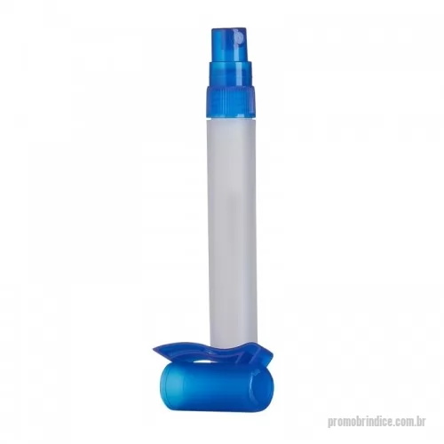 Frasco personalizado - Spray higienizador 10ml plástico formato bastão com acabamento fosco, contém tampa de clipe e tampa spray colorido. Pode ser utilizado como higienizador ou porta perfume.