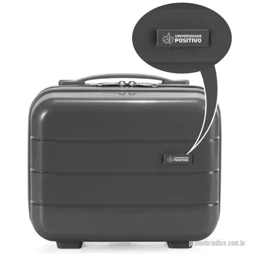 Frasqueira personalizada - Frasqueira de bordo 08 litros 27cm X 31cm X 16cm em plástico duro com compartimento interno e elásticos de fixação. Gravação da logo a laser em etiqueta metálica. Despachamos com frete pago para Sul, Sudeste e Centro Oeste