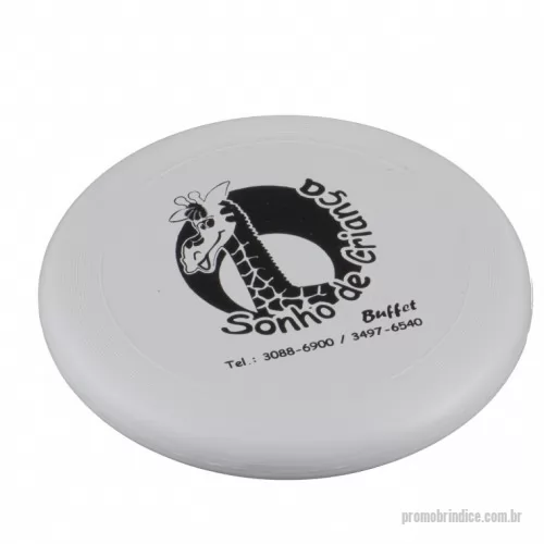 Freesbee personalizado - Plastico 23 cm 