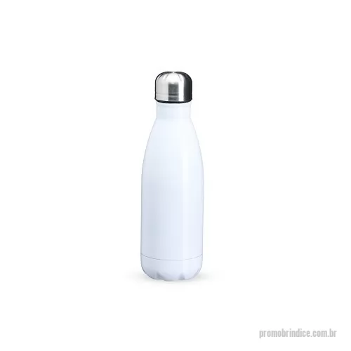 Garrafa de metal personalizada -  Garrafa 650ml em inox com tampa rosqueável e pintura brilhante. Obs.: Não é um modelo térmico.