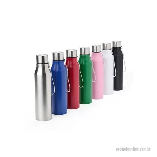 Garrafa de metal personalizada - A garrafa inox de 1 litro é a opção perfeita para quem precisa de praticidade e resistência no dia a dia. Feita em inox, é super durável e resistente. Sua tampa de alumínio, possui silicone de vedação interno, que diminui o risco de vazamentos, mante