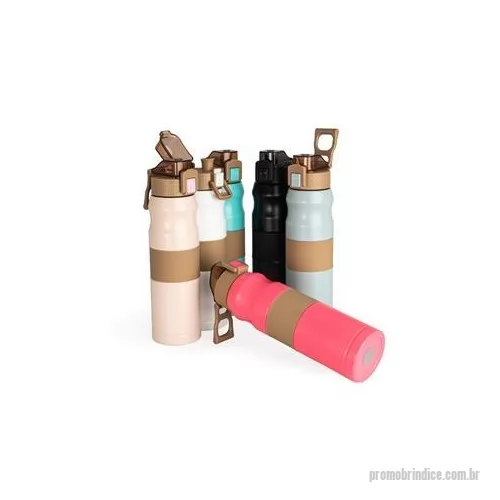 Garrafa de metal personalizada - A garrafa que vai te acompanhar em todos os momentos! Com 450 ml de capacidade, ela é feita em inox SUS 304, trazendo resistência e praticidade para o dia a dia. A tampa rosqueável plástica com trava garante aquele toque de segurança, e a alça flexív