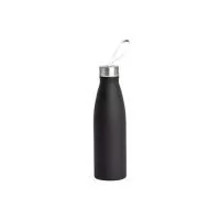 Garrafa de Inox 800 ml com tampa rosqueável de nylon embutida. Altura : 25 cm Largura : 7,2 cm Circunferência : 23,1 cm Peso aproximado g : 154