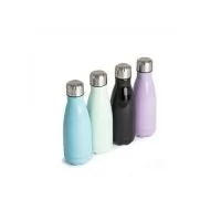 Faça da hidratação um hábito saudável e prazeroso! Nossa garrafa de inox de 540 ml é a companheira ideal para os dias agitados. Com um acabamento brilhante e uma tampa rosqueável, ela é simples e elegante, perfeita para ter ao seu lado em todos os mo