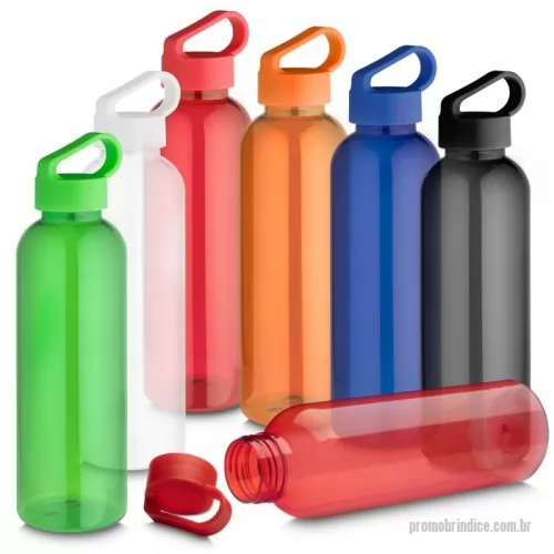 Garrafa personalizada - Garrafa PET de 550ml para Brindes Personalizados