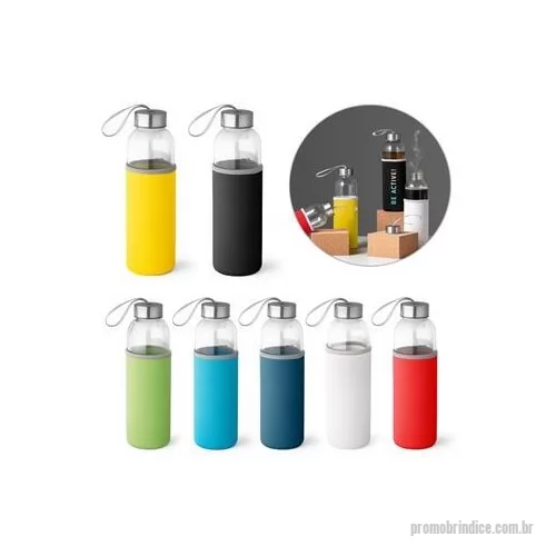 Garrafa personalizada - Garrafa de vidro personalizada é um brinde personalizado fantástico!