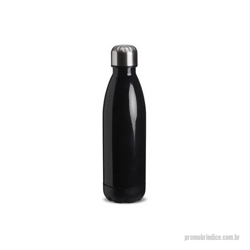 Garrafa personalizada - Garrafa de plástico com capacidade para 700ml, possui uma tampa de alumínio com rosca.