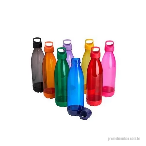 Garrafa personalizada - Toda boa rotina de hidratação pede por uma boa garrafa para acompanhar cada jornada. Com capacidade de até 680ml e feita em PVC, esta garrafa é uma opção sob medida para quem está sempre em movimento. Sua tampa rosqueável é feita em plástico ABS com 