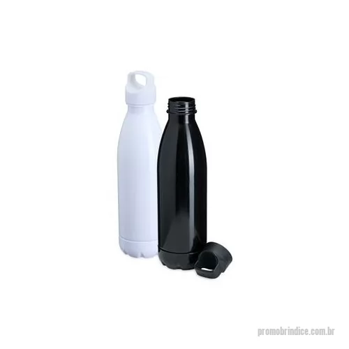 Garrafa personalizada - Uma ótima opção de garrafa para acompanhar uma rotina agitada e manter a hidratação sob controle. Feita em PVC e com sua capacidade máxima de 680 ml, ela está sempre pronta pra acompanhar quem está sempre em movimento. Sua tampa rosqueável é feita em