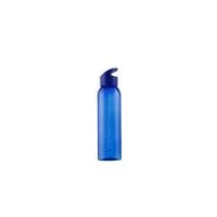 Garrafa feita em plástico livre de BPA com capacidade máxima de 700 ml e marcação de volume impressa para até 650 ml. Possui tampa rosqueável com alça fixa para facilitar o transporte. Altura : 25,7 cm Largura : 6,8 cm Circunferência : 21,6 cm Peso a