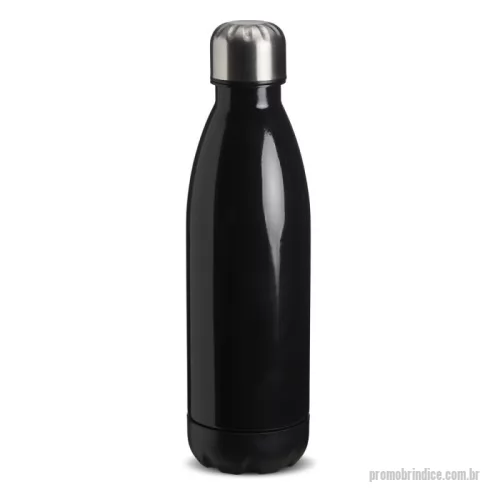 Garrafa Plástica personalizada - Descrição: Garrafa de plástico com capacidade para 700ml, possui uma tampa de alumínio com rosca.  Altura :  25,7 cm  Largura :  7 cm  Circunferência :  22,5 cm  Medidas aproximadas para gravação (CxL):  10 cm X 5 cm