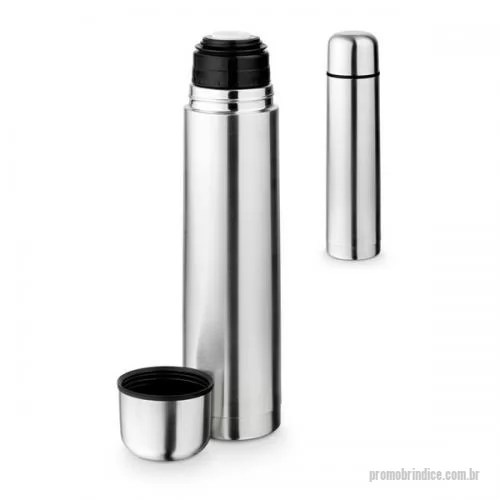 Garrafa térmica personalizada - GARRAFA TÉRMICA INOX 1 LITRO