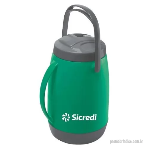 Garrafa térmica personalizada - Garrafa Tekthermo Atacama 2,5L. Feita em plástico resistente e bico na tampa.
