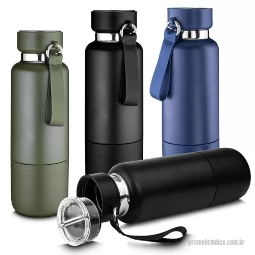Garrafa térmica personalizada - Garrafa Térmica de 500ml Promocional
