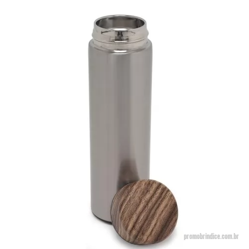 Garrafa térmica personalizada - Garrafa Térmica 500ml Promocional