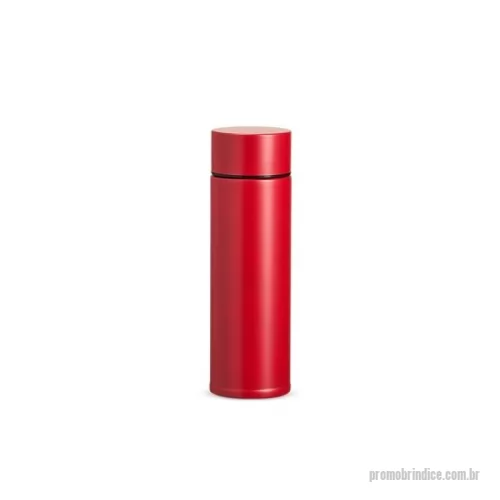 Garrafa térmica personalizada - Garrafa térmica 320ml feita em aço inoxidável 304 com tampa rosqueável.